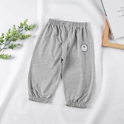 Suvised vastsündinud beebid poisid tüdrukud säärised pidžaamad õhukesed puuvillased beebipüksid armsad multikad pehmed lapsed püksid spordipüksid