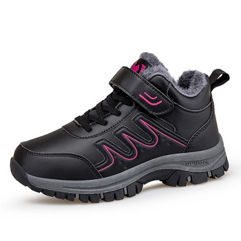 Ανδρικές μπότες επώνυμων QZHSMY Μαύρα δερμάτινα πάνινα παπούτσια Ανδρικά σούπερ ζεστές μπότες υπαίθριες ανδρικές μπότες πεζοπορίας 2022 Χειμερινά ανδρικά παπούτσια εργασίας