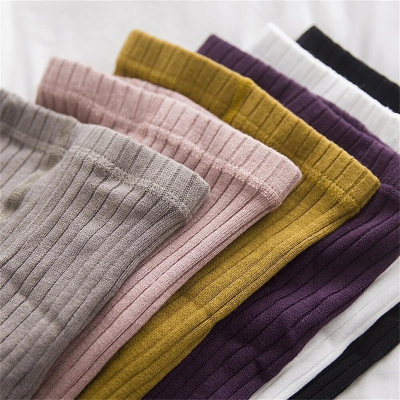 Φθινοπωρινό χειμωνιάτικο καλσόν για κορίτσια Πλεκτά μαλακά μαλακά παιδικά καλσόν μωρού κοριτσιού 0-5 ετών Παιδικά ρούχα για βρέφη