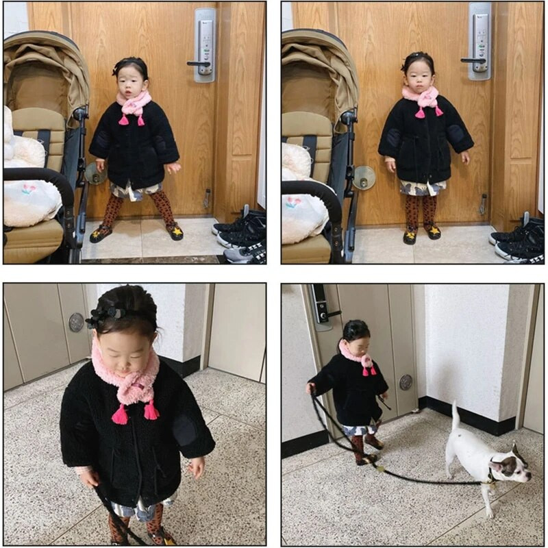 Παιδικά Παιδικά Φουλάρια Λαιμού Πιο Πυκνό Κασκόλ Φουλάρι Λαιμού Μωρό Αγόρια Κορίτσια Χειμώνας Ζεστό Κασκόλ γιακά G99C