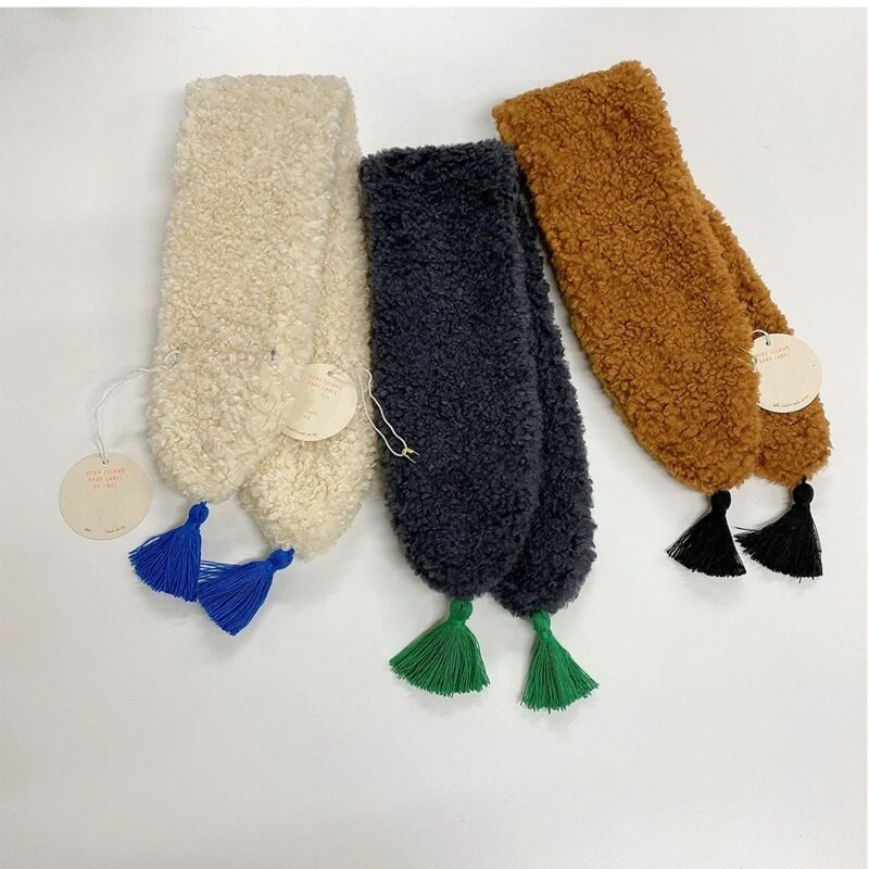 Παιδικά Παιδικά Φουλάρια Λαιμού Πιο Πυκνό Κασκόλ Φουλάρι Λαιμού Μωρό Αγόρια Κορίτσια Χειμώνας Ζεστό Κασκόλ γιακά G99C