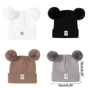 Baby Winter Warm Hat Bear Infant Toddler Beanie Καπέλο για παιδιά