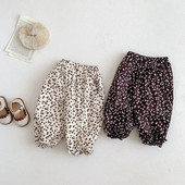 Pantaloni de iarnă pentru fetiță 2022, nou-născuți, copii, talie elastică, floare, fleece, pantaloni de lungime întreagă, îmbrăcăminte de fund, haine