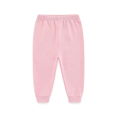 1-osalised Unisex ühevärvilised püksid vastsündinud beebile tüdrukule 0-24M puuvillased poisipüksid sügispidžaamapüksid suvised säärised