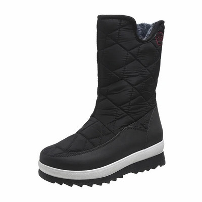 2023 Winter Fashion Casual ελαφριές γυναικείες μπότες Γυναικεία πλατφόρμα Keep Warm με φερμουάρ Παπούτσια για γυναίκεςΝέες αδιάβροχες γυναικείες μπότες για χιόνι