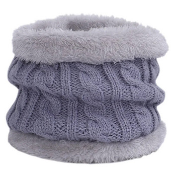 Wwcute Зимна топла шапка от 3 части, шал и ръкавици, комплект за деца от 1 до 6 години Сладка плетена шапка, детски ръкавици, зимни екипи