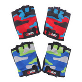 Παιδικά γάντια ποδηλασίας Παιδικά γάντια μισού δακτύλου Ελαστικά αντιολισθητικά γάντια ποδηλάτου