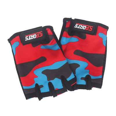 Παιδικά γάντια ποδηλασίας Παιδικά γάντια μισού δακτύλου Ελαστικά αντιολισθητικά γάντια ποδηλάτου