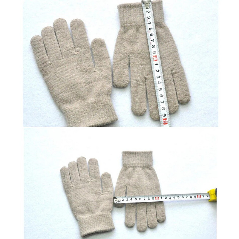 Ζεστή μαμά για 16Y πλεκτά μάλλινα γάντια χειμώνα ιππασίας Ψυχρή θερμότητα και βελούδινα χοντρά γάντια Παιδικά γάντια χειμωνιάτικα ζεστά γάντια