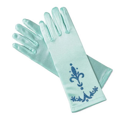 Svadobné rukavice pre dievčatá s kvetmi, princezná, dievčatá, Elsa, Anna, doplnky, sada, detská párty, cosplay, Belle Sofia, snehová kráľovná, rukavice s vločkami