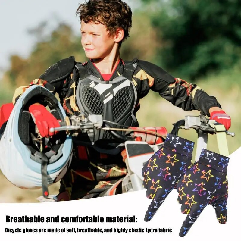 Laste rattakindad Ice Silk Päikesekaitsekindad Lastele Väikelastele Tüdrukutele Sõidukindad Rullpüügiks Jalgrattasõiduks Uisutamiseks