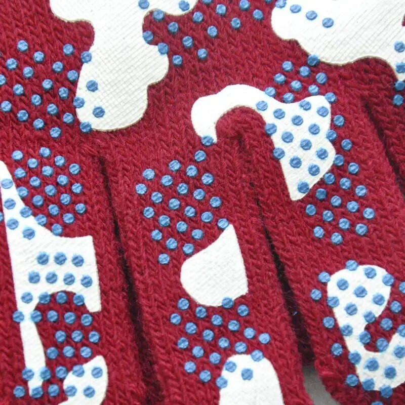 Warmom Παιδικά Χειμερινά Ζεστά Πλεκτά Γάντια Παιδικά Γάντια Αγόρι Κορίτσι Υπαίθρια Αθλητικά Αντιολισθητικά Γάντια Καμουφλάζ PVC Offset για 5-11 χρόνια