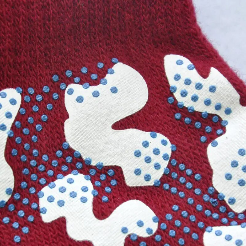 Warmom Παιδικά Χειμερινά Ζεστά Πλεκτά Γάντια Παιδικά Γάντια Αγόρι Κορίτσι Υπαίθρια Αθλητικά Αντιολισθητικά Γάντια Καμουφλάζ PVC Offset για 5-11 χρόνια