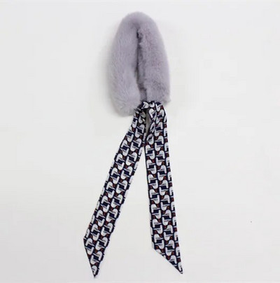 Νέο Soft Kids Faux Faux Rabbit Fun Collar Scarf Λούτρινο κολάρο Λαιμόκοψη Θερμότερο χειμωνιάτικο χειμωνιάτικο μωρό χειμωνιάτικο μαντίλι για κορίτσια