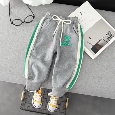 0-6 ani Jambiere noi din bumbac pentru băiat din desene animate Pantaloni sport casual Pantaloni de primăvară și toamnă pentru copii Haine pentru bebeluși