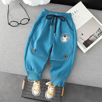 0-6 ani Jambiere noi din bumbac pentru băiat din desene animate Pantaloni sport casual Pantaloni de primăvară și toamnă pentru copii Haine pentru bebeluși