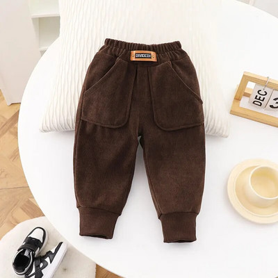 0-6 ani Jambiere noi din bumbac pentru băiat din desene animate Pantaloni sport casual Pantaloni de primăvară și toamnă pentru copii Haine pentru bebeluși