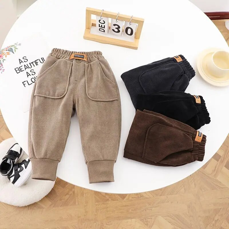 0-6 ani Jambiere noi din bumbac pentru băiat din desene animate Pantaloni sport casual Pantaloni de primăvară și toamnă pentru copii Haine pentru bebeluși