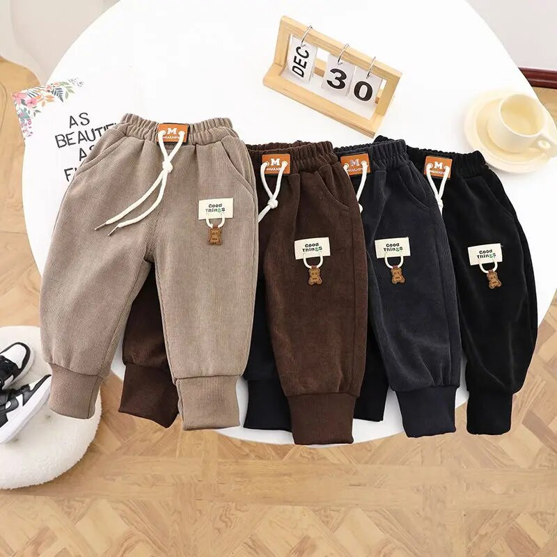 0-6 ani Jambiere noi din bumbac pentru băiat din desene animate Pantaloni sport casual Pantaloni de primăvară și toamnă pentru copii Haine pentru bebeluși