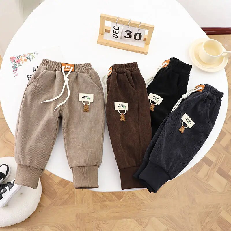 0-6 ani Jambiere noi din bumbac pentru băiat din desene animate Pantaloni sport casual Pantaloni de primăvară și toamnă pentru copii Haine pentru bebeluși