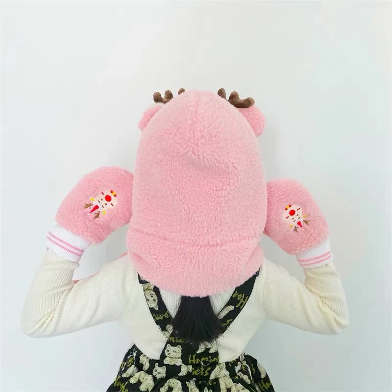 Soe talvine laste müts Sall Kindad Pehme Baby Cap poiss Tüdrukute Müts Salli Komplekt Paks Beebi Müts Sall Paks Beanies Kindad