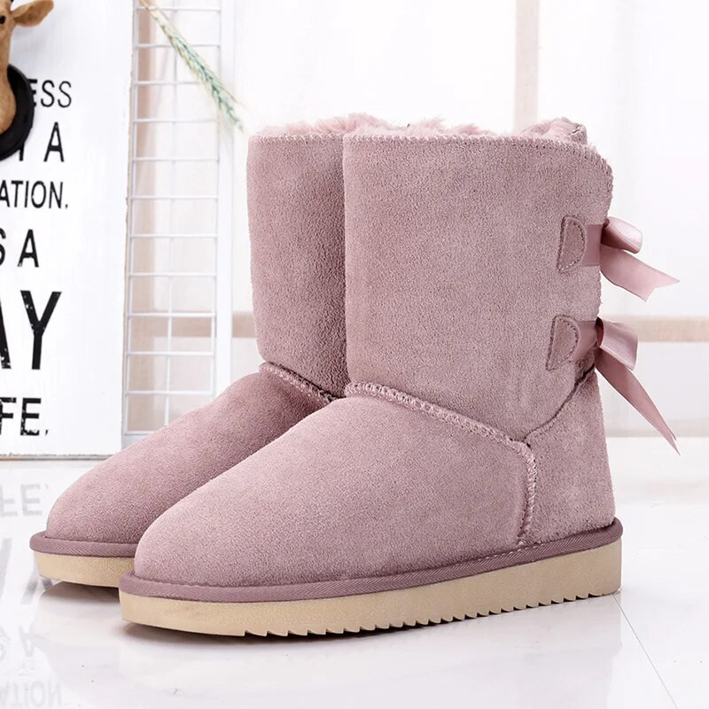 Υψηλής ποιότητας Αυστραλιανή κλασικά γυναικεία παπούτσια Χειμερινά αδιάβροχα 