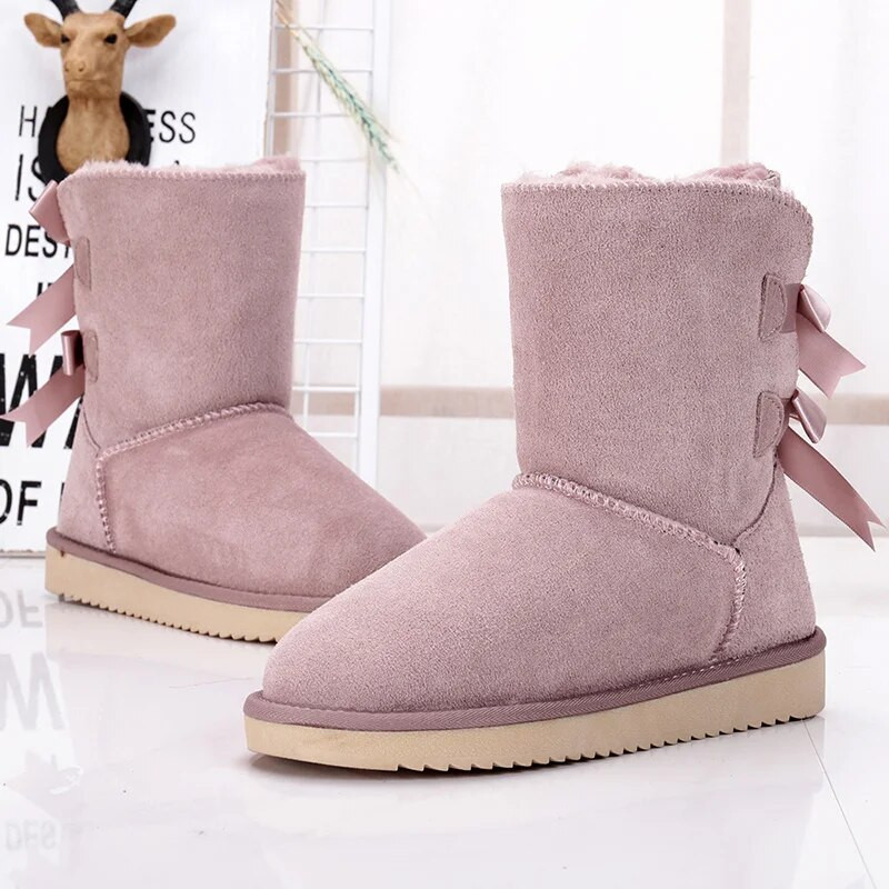 Υψηλής ποιότητας Αυστραλιανή κλασικά γυναικεία παπούτσια Χειμερινά αδιάβροχα 