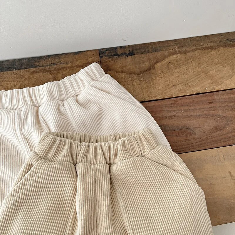 Pantaloni noi pentru fetițe și băieți, versiune de toamnă, jambiere pentru bebeluși, plus pantaloni de catifea și îngroșați, pentru copii, haine calde pentru copii, pantaloni