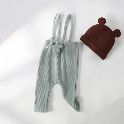 Uued lapsed Retuusid Puuvillased elastsuspüksid tüdrukutele ja poistele Pp püksid Beebi rihmaga kombinesoonid Armsad vastsündinud väikelapse püksid riided