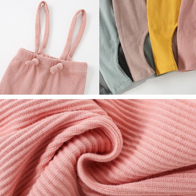 Uued lapsed Retuusid Puuvillased elastsuspüksid tüdrukutele ja poistele Pp püksid Beebi rihmaga kombinesoonid Armsad vastsündinud väikelapse püksid riided