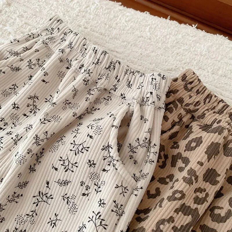 Talvised lapsed püksid paks karusnaha vooder Laste tüdrukud püksid soojad poisid poisid püksid laste riided