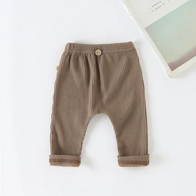 Haine pentru bebeluși Jambiere Fete Pantaloni skinny cu dungi Copii Bumbac Elasticitate Pantaloni subțiri Nou-născut Baiat Pantaloni elastici Pantaloni pentru copii mici