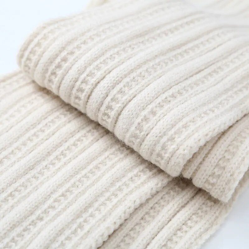 Uus Talvine Laste Poiste Tüdrukute Soe Müts Salli Komplekt Beebi plüüsis Müts Armas CARTOON Karu Pullover Kootud Müts PEHME Mugav Sall