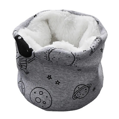 Sügistalvine Puuvillane Laste Sall Laste O-rõngas Sallid Kootud Palus poisid Tüdrukud Kaelakate Soe beebikrae Kaelarätik