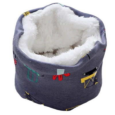 Sügistalvine Puuvillane Laste Sall Laste O-rõngas Sallid Kootud Palus poisid Tüdrukud Kaelakate Soe beebikrae Kaelarätik