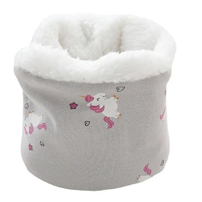 Sügistalvine Puuvillane Laste Sall Laste O-rõngas Sallid Kootud Palus poisid Tüdrukud Kaelakate Soe beebikrae Kaelarätik