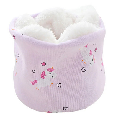 Sügistalvine Puuvillane Laste Sall Laste O-rõngas Sallid Kootud Palus poisid Tüdrukud Kaelakate Soe beebikrae Kaelarätik