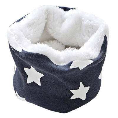 Sügistalvine Puuvillane Laste Sall Laste O-rõngas Sallid Kootud Palus poisid Tüdrukud Kaelakate Soe beebikrae Kaelarätik