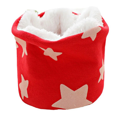 Sügistalvine Puuvillane Laste Sall Laste O-rõngas Sallid Kootud Palus poisid Tüdrukud Kaelakate Soe beebikrae Kaelarätik