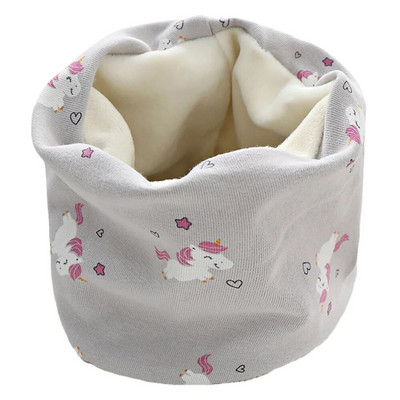 Sügistalvine Puuvillane Laste Sall Laste O-rõngas Sallid Kootud Palus poisid Tüdrukud Kaelakate Soe beebikrae Kaelarätik