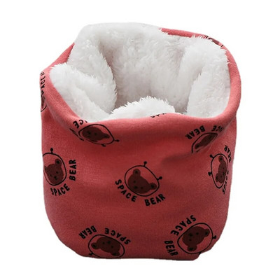 Sügistalvine Puuvillane Laste Sall Laste O-rõngas Sallid Kootud Palus poisid Tüdrukud Kaelakate Soe beebikrae Kaelarätik