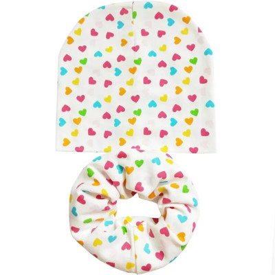 Καπέλο μωρού Κινούμενα σχέδια Βαμβακερό κασκόλ για μωρά Κασκόλ Φθινόπωρο Χειμώνας Παιδικό Καπέλο Αγόρια Καπέλα μωρά για κορίτσια Παιδικά Καπέλα φασολιών