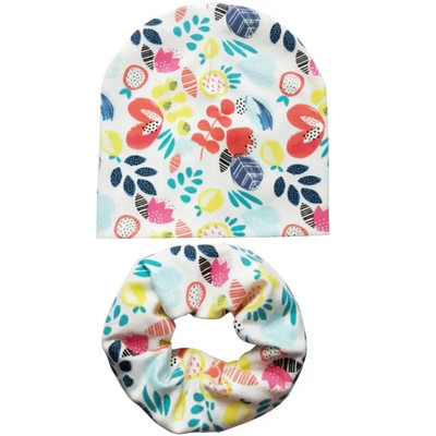 Καπέλο μωρού Κινούμενα σχέδια Βαμβακερό κασκόλ για μωρά Κασκόλ Φθινόπωρο Χειμώνας Παιδικό Καπέλο Αγόρια Καπέλα μωρά για κορίτσια Παιδικά Καπέλα φασολιών