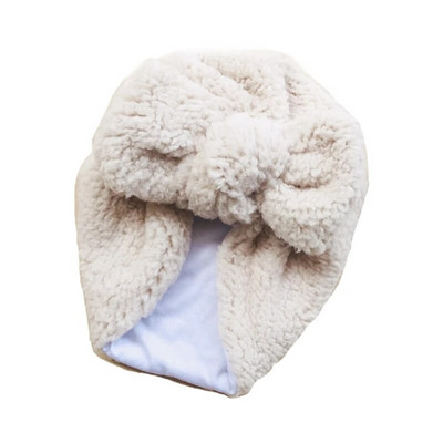 Μασίφ Bow Knot Baby Indian Hat Turban Νεογέννητο Χοντρό Winter Warmer Cap Beanies
