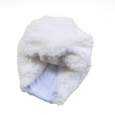 Μασίφ Bow Knot Baby Indian Hat Turban Νεογέννητο Χοντρό Winter Warmer Cap Beanies
