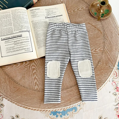 Pantaloni pentru bebeluși 0-3 ani, nou-născuți, copii, băieți, fete, cu talie elastică, cu fund elastic, în dungi, pantaloni slabi, ținute din bumbac, haine pentru bebeluși