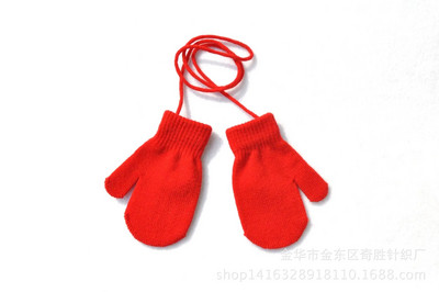 Uued soojad Beebikindad Talvised labakindad Lastele Täissõrmega kindad 1-3a lastele Rippuvad kaela soojad kindad Vastsündinu tarvikud