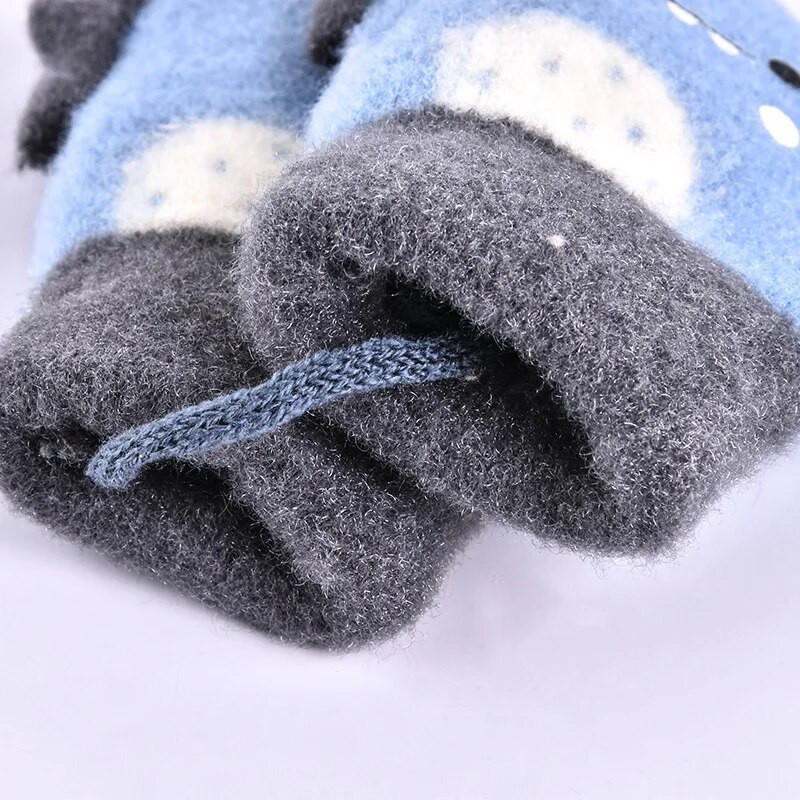 1 par slatkih kawaii crtanih dinosaura, toplih toplih rukavica za dojenčad, dječake, djevojčice, tople zimske rukavice, rukavice za novorođenče, dječje rukavice