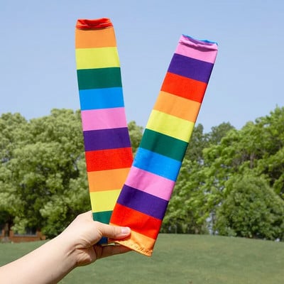 Detské návleky na ruky, ľadovo hodvábne rukavice pre bábätká, anti UV ochranný krém, letné chlapčenské a dievčenské outdoorové športové návleky, mäkké, 3-12 rokov