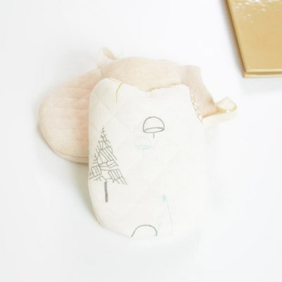 Χειμερινά παιδικά γάντια μωρά γάντια με πλήρη δάχτυλα Thicken βρεφικά γάντια κατά της αρπαγής Fleece Hand Warmer Print Βαμβακερά γάντια Cartoon 0-3Y